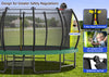 Yeah Depot - 15FT Trampoline with Basketball Hoop - Recreational Trampolines with Ladder ,Shoe Bag and Galvanized Anti-Rust Coating