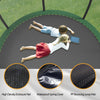 Yeah Depot - 15FT Trampoline with Basketball Hoop - Recreational Trampolines with Ladder ,Shoe Bag and Galvanized Anti-Rust Coating