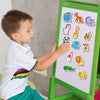 Little World - 27 Fridge Magnets for Toddlers Refrigerator Magnets for Toddlers from 3 yo Animal Baby Magnets