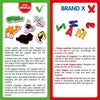 Little World - 27 Fridge Magnets for Toddlers Refrigerator Magnets for Toddlers from 3 yo Animal Baby Magnets