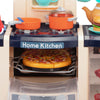 Yeah Depot - Large Pretend Play Kitchen Set Kids Cooking Playset with Realistic Lights, Vivid Sounds, Play Phone, Clock and 65 Pcs Accessories, 3 +, Blue
