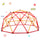 Yeah Depot - Kid's Universal Exercise Dome Climber Outdoor Monkey Climbing Bars Play Center for Fun