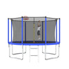 Yeah Depot - 12FT Trampoline for Kids & Adults with Basketball Hoop and Ball ,Recreational Trampolines with Safety Enclosure for Back Yard Outdoor