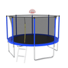 Yeah Depot - 12FT Trampoline for Kids & Adults with Basketball Hoop and Ball ,Recreational Trampolines with Safety Enclosure for Back Yard Outdoor