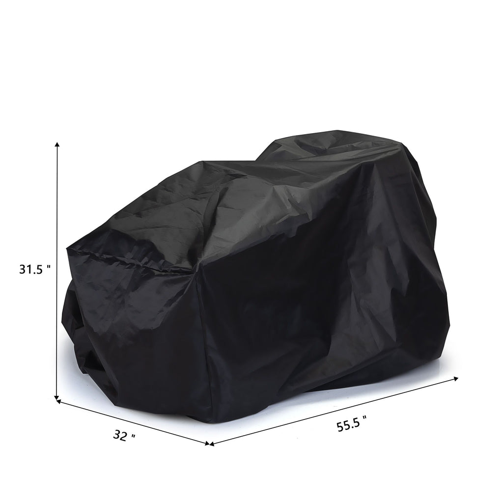 Yeah Depot - Kids Ride-On Toy Car Cover, Outdoor Wrapper Resistant Protection for Children Vehicles, Wheels Cover- Black