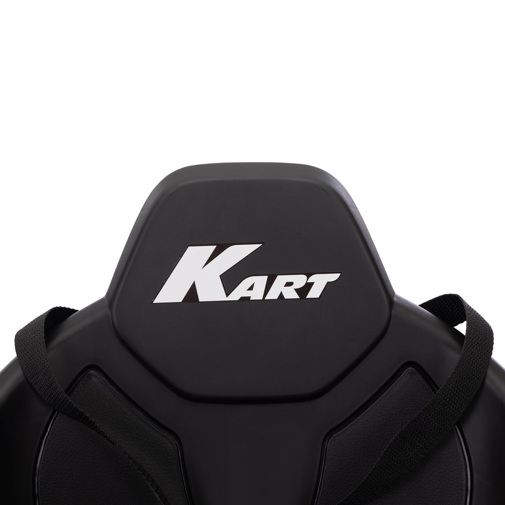 Yeah Depot - Electric GoKart Pro, Kids Racing Car, Outdoor Ride On Toy with MP3 for Kids Aged 4-16, Black and White