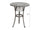 Yeah Depot - 21 Inches Cast Aluminum Round Table With Ice Bucket
