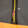 Yeah Depot - 16FT Trampoline with Basketball Hoop pump and Ladder(Inner Safety Enclosure) with soccer goal orange