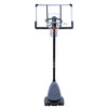 Yeah Depot - Height Adjustable 7.5 to 10ft Basketball Hoop 44 Inch Backboard Portable Basketball Goal System with Stable Base and Wheels, use for Outdoor