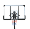Yeah Depot - Height Adjustable 7.5 to 10ft Basketball Hoop 44 Inch Backboard Portable Basketball Goal System with Stable Base and Wheels, use for Outdoor