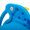 Yeah Depot - 3 in 1 Kids Climber and Slide, Toddler Play Set with Basketball Hoop and Ball, Indoor Outdoor Freestanding Slide for Preschool Boys Girls, Blue Dolphin