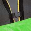 Yeah Depot - 16FT Trampoline with Basketball Hoop pump and Ladder(Inner Safety Enclosure) with soccer goal Green