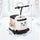 Yeah Depot - 12V Kids Ride On Box, Electric Box Car with High-Low Speeds, Variable Speed Throttle, MP3, USB, Storage, Battery Powered Toy Gift for 8-12 Years Old, White + Black