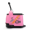 Yeah Depot - 12V Kids Ride On Box, Electric Box Car with High-Low Speeds, Variable Speed Throttle, MP3, USB, Storage, Battery Powered Toy Gift for 8-12 Years Old, Pink + Black