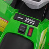 Yeah Depot - 6V Kids Electric ATV, Toddler Ride on Car with Trailer, Music, Bluetooth and Power Display for Boys and Girls, Green