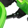 Yeah Depot - 6V Kids Electric ATV, Toddler Ride on Car with Trailer, Music, Bluetooth and Power Display for Boys and Girls, Green