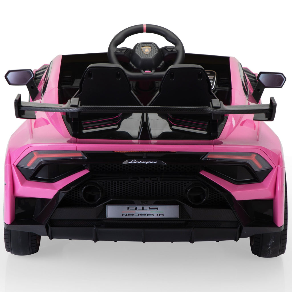 Yeah Depot - Licensed Lamborghini 24V Kids Electric Car, Battery Powered Sports Car w/ 2.4G Remote Control, LED Lights, Music, USB, High-Low Speed, Drifting, Gift for Children 3-8