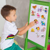 Little World - 27 Foam Fridge Magnets for Toddlers 3 years Farm Animals Magnets for Kids