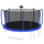 Yeah Depot - 14FT Trampoline with Basketball Hoop, ASTM Approved Reinforced Type Outdoor Trampoline with Enclosure Net