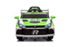 Yeah Depot - 12V4A 20W*2 one button start, forward and backward, high and low speed, music, front light, power display, two doors can open, 2.4G R/C, seat belt four wheel absorber KIDS RIDE ON CAR
