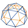 Yeah Depot - Outdoor Dome Climber, Monkey Bars Climbing Tower, Jungle Gym Playground for Kids Aged 3-10, Blue & Yellow