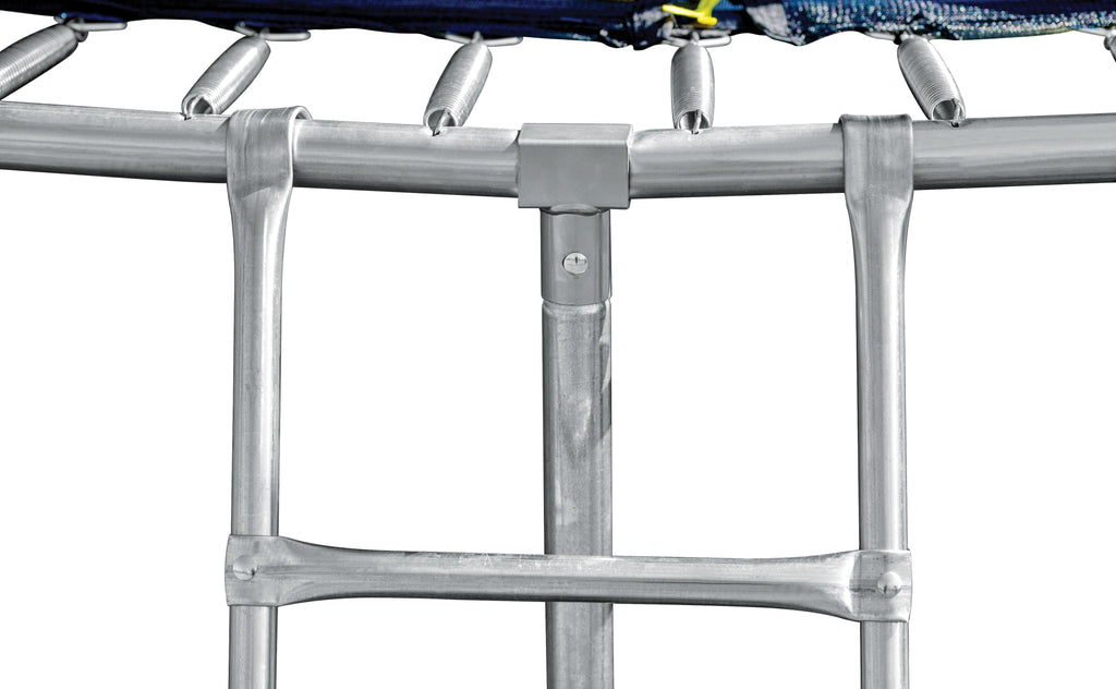 Yeah Depot - 12FT Trampoline with Basketball Hoop, ASTM Approved Reinforced Type Outdoor Trampoline with Enclosure Net