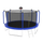 Yeah Depot - 12FT Trampoline with Basketball Hoop, ASTM Approved Reinforced Type Outdoor Trampoline with Enclosure Net