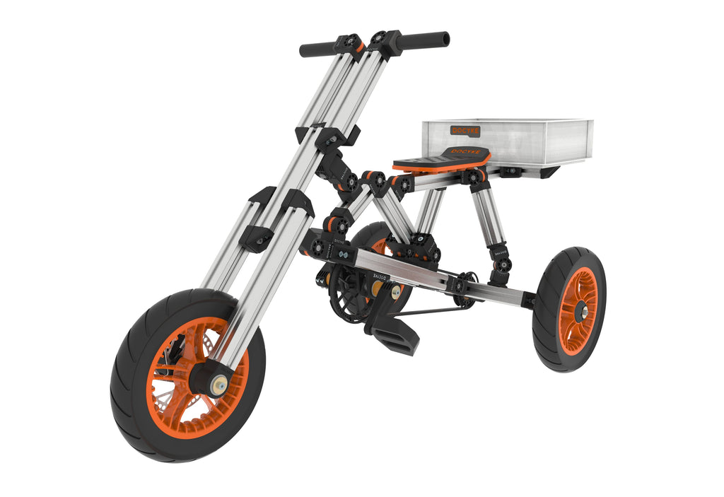 Yeah Depot - KidRock Buildable Kit 20 in 1 Kids Go Kart Set, Suitable for 1 to 8 Years Old, Two Wheel Bike, Three Wheel Bike, Go Kart, Sit/Stand Scooter, etc. Christmas Promotion Plus a snow upgrade package .