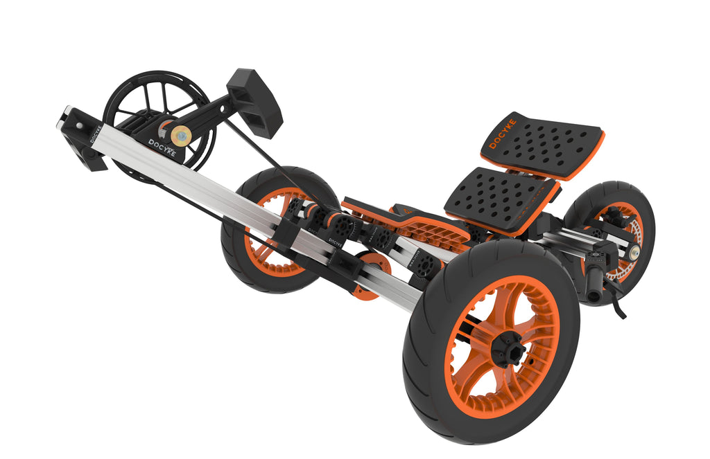 Yeah Depot - KidRock Buildable Kit 20 in 1 Kids Go Kart Set, Suitable for 1 to 8 Years Old, Two Wheel Bike, Three Wheel Bike, Go Kart, Sit/Stand Scooter, etc. Christmas Promotion Plus a snow upgrade package .