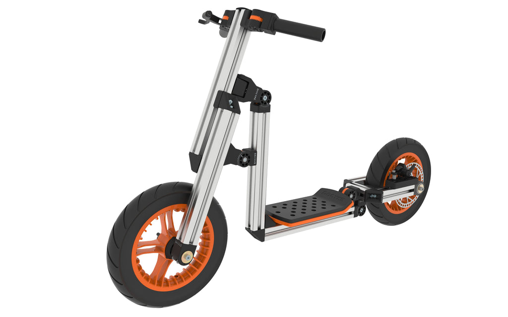 Yeah Depot - KidRock Buildable Kit 20 in 1 Kids Go Kart Set, Suitable for 1 to 8 Years Old, Two Wheel Bike, Three Wheel Bike, Go Kart, Sit/Stand Scooter, etc. Christmas Promotion Plus a snow upgrade package .