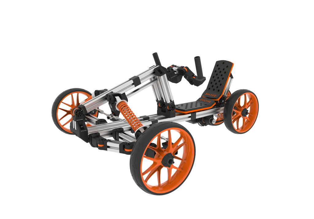 Yeah Depot - Modular design High-strength material electric innovation kart, more than 20 kinds of assembly methods, suitable for outdoor sports, parent-child interaction,Promotion Plus a S-kit