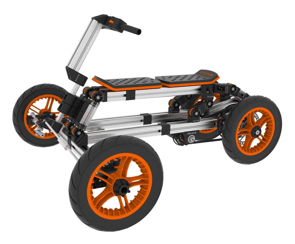 Yeah Depot - Modular design High-strength material electric innovation kart, more than 20 kinds of assembly methods, suitable for outdoor sports, parent-child interaction,Promotion Plus a S-kit