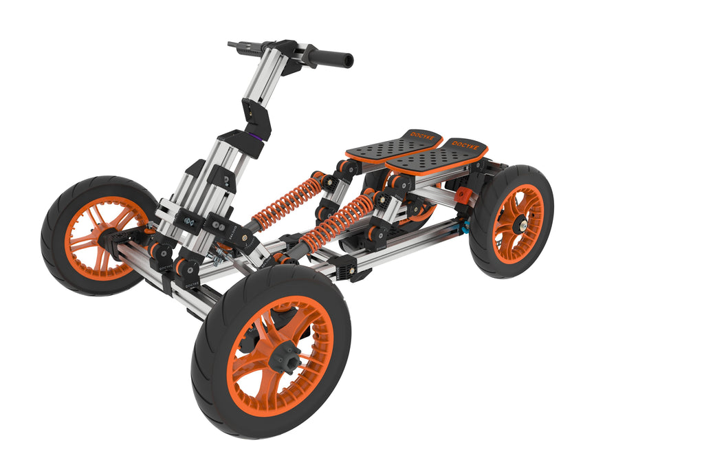 Yeah Depot - Modular design High-strength material electric innovation kart, more than 20 kinds of assembly methods, suitable for outdoor sports, parent-child interaction,Promotion Plus a S-kit