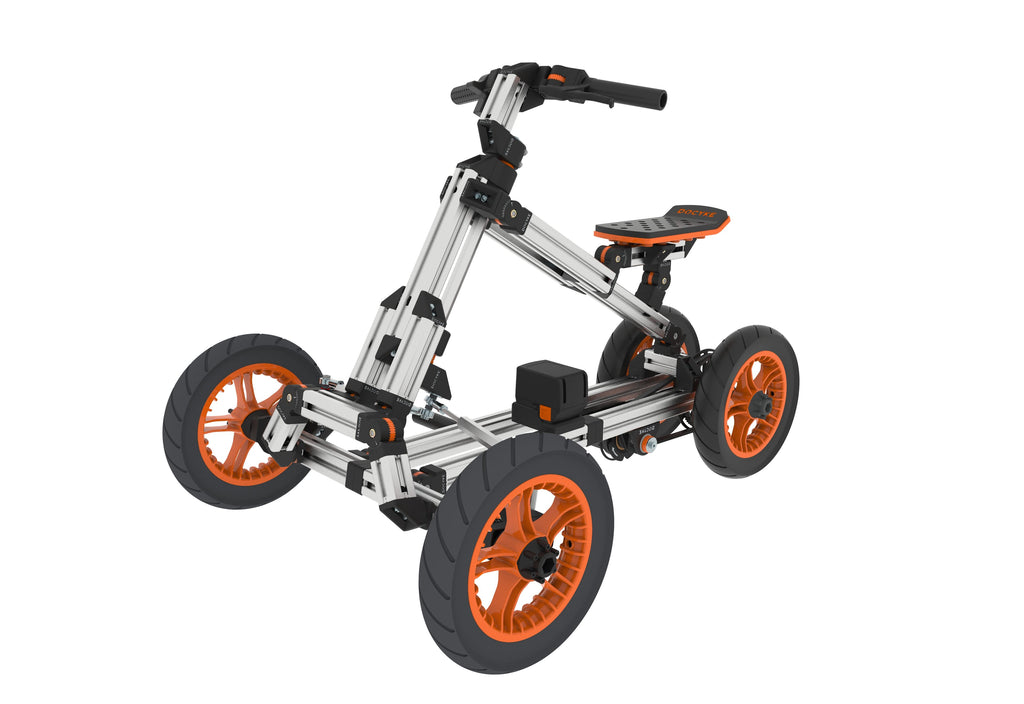 Yeah Depot - Modular design High-strength material electric innovation kart, more than 20 kinds of assembly methods, suitable for outdoor sports, parent-child interaction,Promotion Plus a S-kit