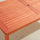Yeah Depot - Caladesi Reddish Brown Rectangular Coastal Wood Patio Dining Table for 6 Seaters