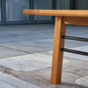 Yeah Depot - Rayna Honey Patio Wood Sofa Table