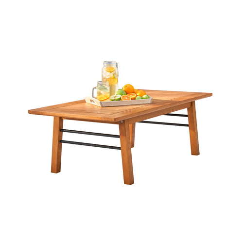 Yeah Depot - Rayna Honey Patio Wood Sofa Table