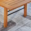 Yeah Depot - Rayna Honey Patio Wood Sofa Table