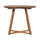 Yeah Depot - Contemporary Solid Wood Slat-Top Round Patio Dining Table â€“ Black Wash