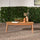 Yeah Depot - Contemporary Eucalyptus Wood Patio Coffee Table â€“ Natural