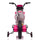 Yeah Depot - 12V Kids Ride on Toy Motorcycle, Electric Motor Toy Bike with Training Wheels for Kids 3-6, Rose Red