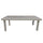 Yeah Depot - Balcones Outdoor Furniture, Wicker Rectangular Dining Table, Gray