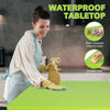 Yeah Depot - 4ft Green Portable Folding Table Indoor&Outdoor Maximum Weight 135KG Foldable Table for Camping