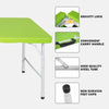 Yeah Depot - 4ft Green Portable Folding Table Indoor&Outdoor Maximum Weight 135KG Foldable Table for Camping