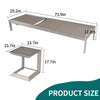 Yeah Depot - Modern design All aluminum outdoor coffee table and lounge