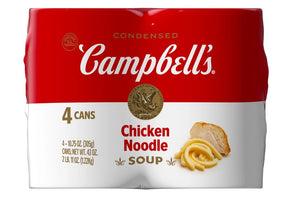 Flexile - Campbell's Condensed Chicken Noodle Soup, 10.75 oz Can, 4 Count