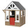 VEVOR Outdoor Wooden Playhouse Kids Garden Games Cottage with Door Window Sink
