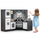inQ Boutique - Interactive Kids Play Kitchen with Ice Maker & Chalkboard, Corner Design Pretend Cooking Set with Realistic Sound Effects-Coffee