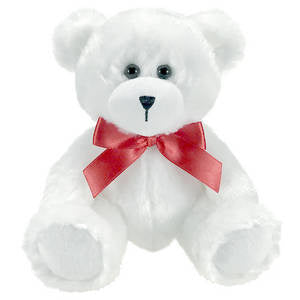 First & Main Inc. - Benny-wht bear--5 '' sitting