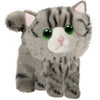 First & Main Inc. - Fluffles kitty (grey) --7'' long